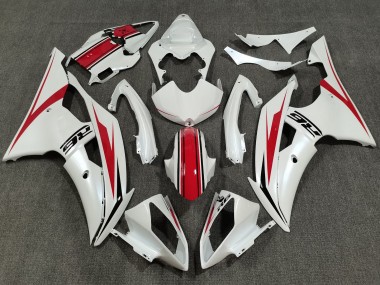 Purchase 2008-2016 Yamaha YZF R6 Bike Fairings - Pearl White Red Canada