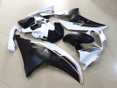 Purchase 2008-2016 Yamaha YZF R6 Motorcycle Fairings - White Matte Black Red Canada