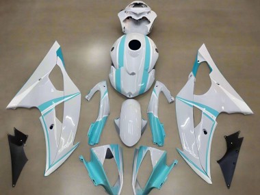 Purchase 2008-2016 Yamaha YZF R6 Motorcycle Fairings - White Light Blue Canada