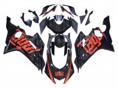 Purchase 2017-2023 Yamaha YZF R6 Motorcycle Fairings - Glossy Black Red AGV Canada