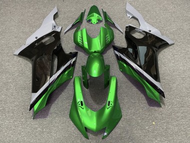 Purchase 2017-2023 Yamaha YZF R6 Motorcycle Fairings - Grey Green Glossy Black Canada