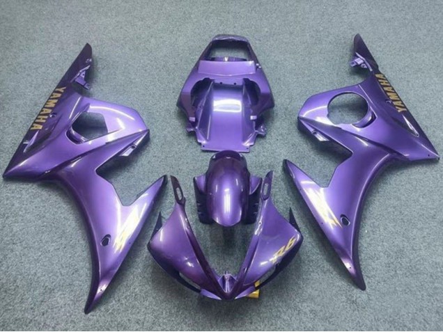 2005 Yamaha YZF R6 Motorcycle Fairings - Purple Gold Canada