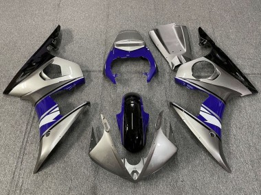 Purchase 2005 Yamaha YZF R6 Motorcycle Fairings - Silver Blue Black White Canada