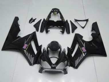 Purchase 2006-2008 Triumph Daytona 675 Triple Motorcycle Fairings - Glossy Black Canada