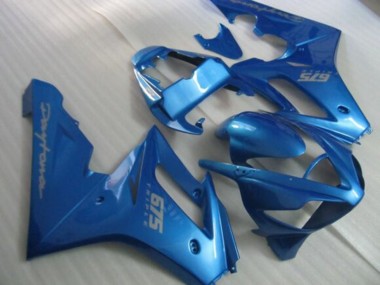 Purchase 2006-2008 Triumph Daytona 675 Triple Motorcycle Fairings - Blue Silver Decals Canada