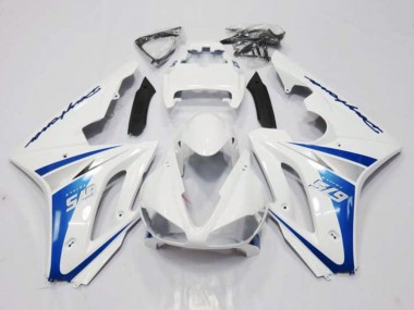 Purchase 2006-2008 Triumph Daytona 675 Triple Motorcycle Fairing - White Blue Canada
