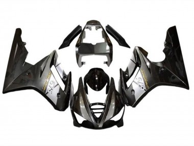 Purchase 2009-2012 Triumph Daytona 675 Triple Motorcycle Fairings - Silver Glossy Black Canada
