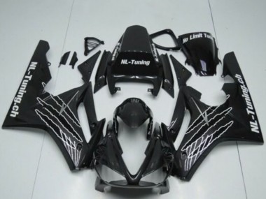 Purchase 2009-2012 Triumph Daytona 675 Triple Motorcycle Fairings - Glossy Black White Claw Canada