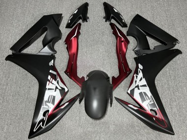 Purchase 2014-2016 Honda CBR650F Motorcycle Fairings - Matte Black Red Canada