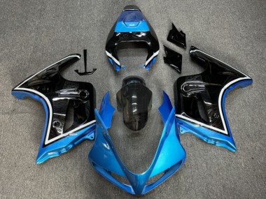 Purchase 2003-2013 Suzuki SV650 Motorcycle Fairings - Glossy Blue Black Canada