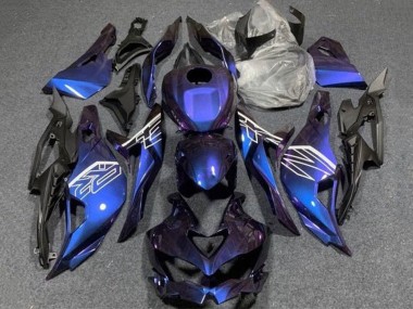Purchase 2019-2025 Kawasaki ZX4R ZX-4RR Motorcycle Fairings - Purple Blue Gradient Canada