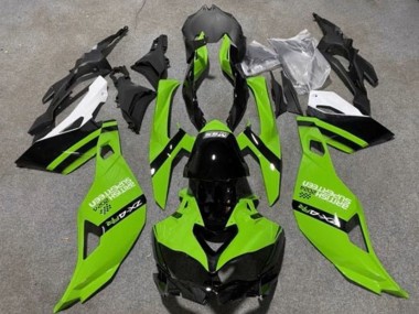 Purchase 2019-2025 Kawasaki ZX4R ZX-4RR Motorcycle Fairings - Green Black White Canada