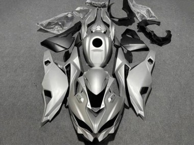 Purchase 2019-2025 Kawasaki ZX4R ZX-4RR Motorcycle Fairings - Silver Black Canada