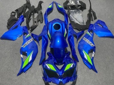 Purchase 2019-2025 Kawasaki ZX4R ZX-4RR Motorcycle Fairings - Blue Green Ecstar Canada