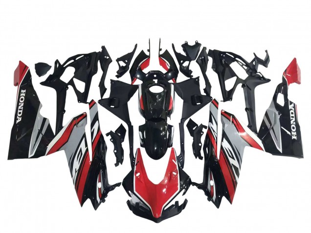 2017-2022 Honda CBR250RR Motorcycle Fairings - Red Silver Glossy Black Canada
