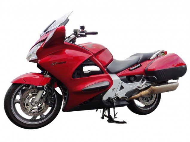 2002-2016 Honda ST1300 Motorcycle Fairings - Red Canada