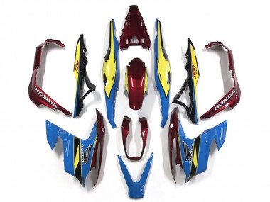 Purchase 2018-2021 Honda ADV150 Motorcycle Fairings - Blue Yellow Red Canada