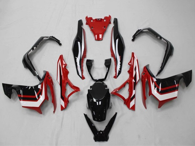 2018-2021 Honda ADV150 Motorcycle Fairings - White Red Glossy Black Canada