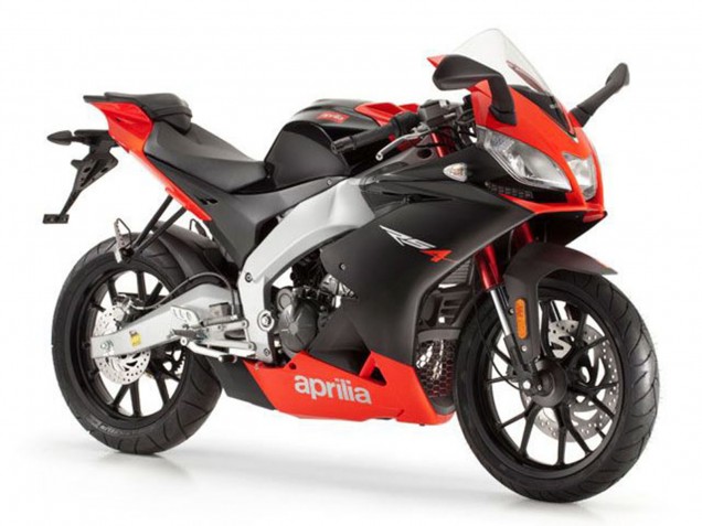 2012-2019 Aprilia RS4 50 125 Motorcycle Fairings - Red Matte Black Canada
