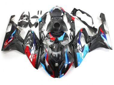 Purchase 2015-2016 BMW S1000RR Motorcycle Fairings - Blue Red Carbon Fiber Canada