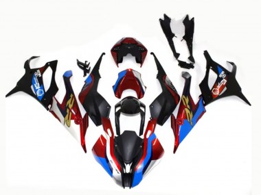 Purchase 2019-2022 BMW S1000RR Motorcycle Fairings - Black Blue Red Gold Canada