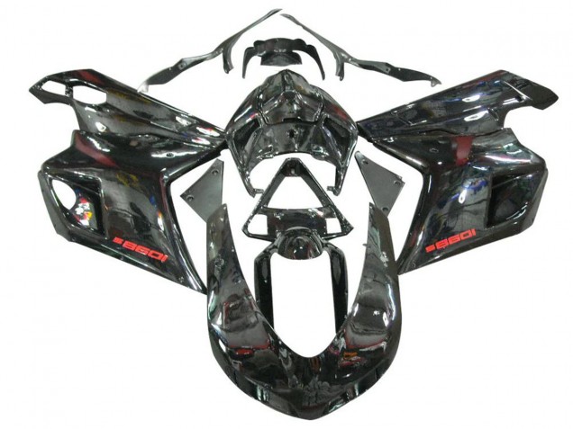 2007-2014 Ducati 1098 Motorcycle Fairings - Glossy Black Canada