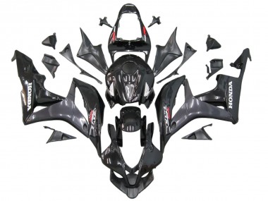 Purchase 2007-2008 Honda CBR600RR Motorcycle Fairings - Grey Glossy Black with Decals Canada