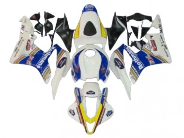 Purchase 2007-2008 Honda CBR600RR Motorcycle Fairings - White Blue Yellow Rothmans Canada