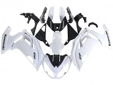 Purchase 2012-2016 Kawasaki EX650 Motorcycle Fairings - White Black Canada