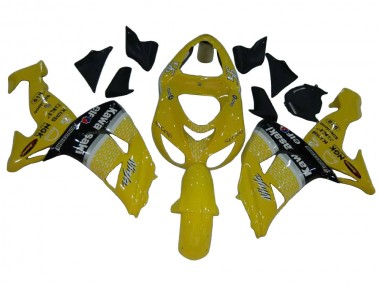 Purchase 2006-2007 Kawasaki ZX10R Motorcycle Fairings - Yellow Silver Black Elf Canada