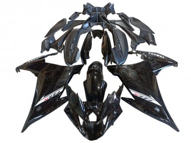 Purchase 2009-2015 Yamaha FZ6R Motorcycle Fairings - Glossy Black Canada