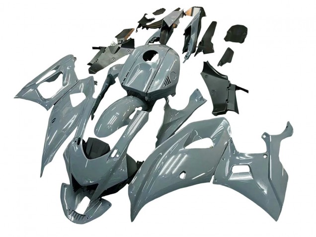 2021-2024 Yamaha YZF R7 Motorcycle Fairings - Glossy Grey Canada