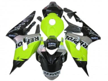 Purchase 2006-2007 Honda CBR1000RR Motorcycle Fairings - Green Silver Glossy Black Repsol Canada