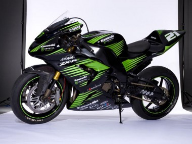 Purchase 2006-2007 Kawasaki ZX10R Motorcycle Fairings - Glossy Black Green White Canada