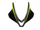 2007-2008 Honda CBR600RR Motorcycle Fairings - Glossy Black High Viz Yellow Canada