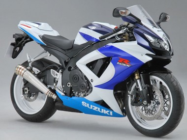Purchase 2008-2010 Suzuki GSXR 600/750 Motorcycle Fairings - White Blue Red Canada