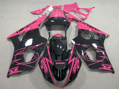 Purchase 2003-2004 Suzuki GSXR 1000 Motorcycle Fairings - Pink Black Canada