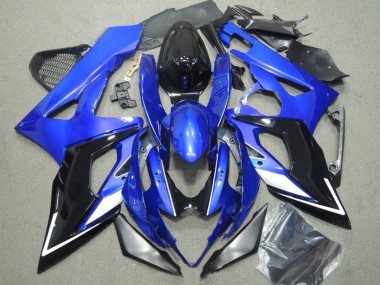 Purchase 2005-2006 Suzuki GSXR 1000 Motorcycle Fairings - Blue White Silver Black Canada