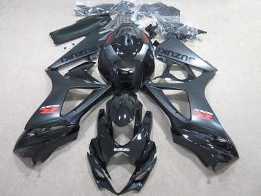 Purchase 2007-2008 Suzuki GSXR 1000 Motorcycle Fairings Kits - Glossy Black Matte Black Canada