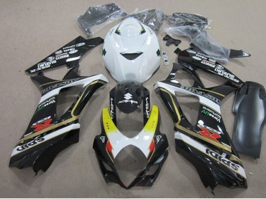 Purchase 2007-2008 Suzuki GSXR 1000 Motorcycle Fairings - White Yellow Red Black Canada