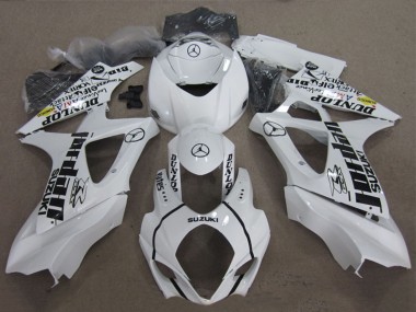 Purchase 2007-2008 Suzuki GSXR 1000 Motorcycle Fairings - White Black Jordan Canada