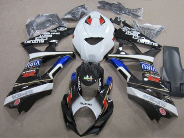 Purchase 2007-2008 Suzuki GSXR 1000 Motorcycle Fairings - White Blue Red Black Canada