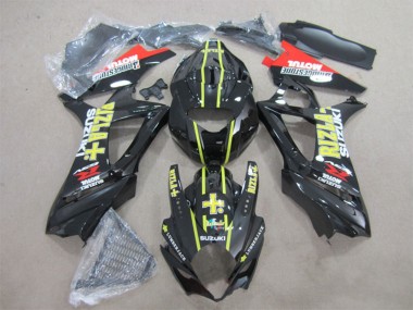 Purchase 2007-2008 Suzuki GSXR 1000 Motorcycle Fairings - Glossy Black Yellow Red Rizla Canada