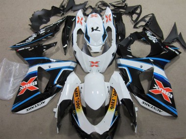 Purchase 2009-2016 Suzuki GSXR 1000 Motorcycle Fairings - White Blue Yellow Black Brux Dark Dog Canada