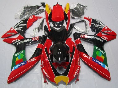Purchase 2008-2010 Suzuki GSXR 600 Motorcycle Fairings - Red Orange Blue Green Black JOMO Canada