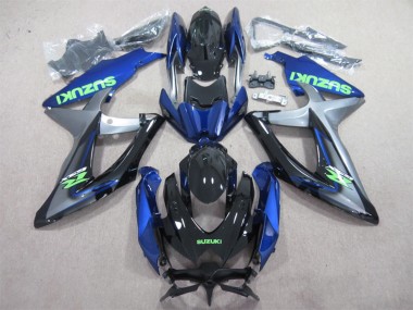 Purchase 2008-2010 Suzuki GSXR 600 Motorcycle Fairings - Blue Silver Glossy Black Green Canada