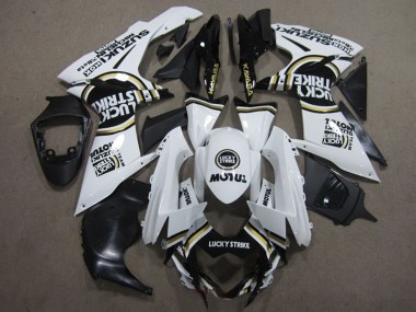 Purchase 2011-2024 Suzuki GSXR 600 Motorcycle Fairings - White Black Motul Lucky Strike Canada