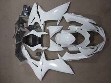 Purchase 2011-2024 Suzuki GSXR 600 Motorcycle Fairings - White Canada