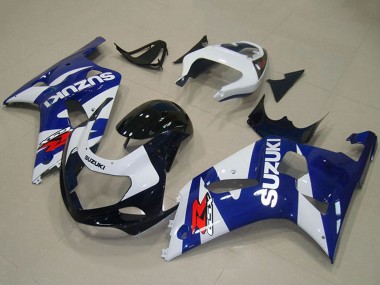 Purchase 2001-2003 Suzuki GSXR 750 Motorcycle Fairings - Blue White Canada