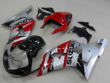 Purchase 2001-2003 Suzuki GSXR 750 Motorcycle Fairings - Red Silver Black Canada